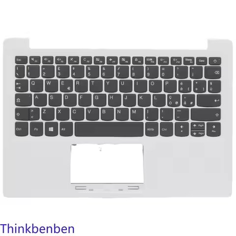 IT Italian White Keyboard Upper Case Palmrest Shell Cover For Lenovo Ideapad 120S 11 11IAP Winbook S