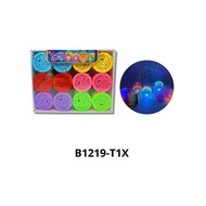 XO RAINBOW SPRING - B1219-T1X Funny face-shaped RAINBOW SPRING (size 7x7x6.5cm)