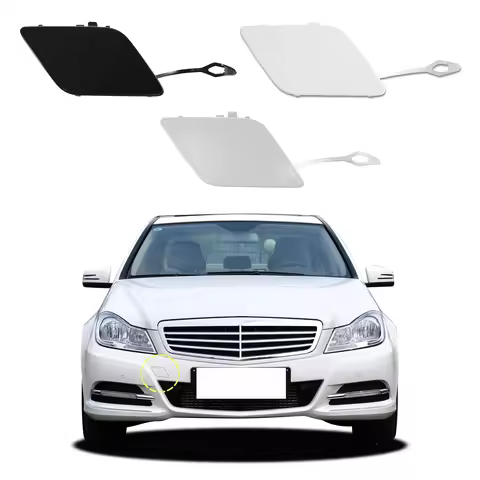 Front Bumper Tow Hook Cover Fit For Mercedes Benz C Class W204 FL Fit C180 C200 C220 C250 C280 C300 