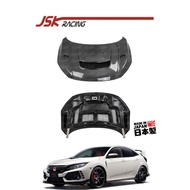 HONDA CIVIC TYPE R FK8 FRONT BONNET ASSY VARIS STYLE (CARBON FIBER)
