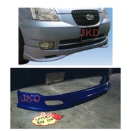 CLEAR STOCK KIA PICANTO FRONT SKIRT LIPS PU RUBBER FRONT LIP/DIFFUSER PICANTO PU MATERIAL BODYKIT LP