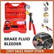 Portable Brake Fluid Bleeder Tool Set Hand Held Vacuum Pump Brake Bleeder Tool Brake Service Kit Ble