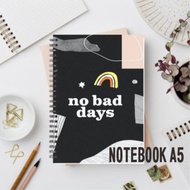A5 Journal Line Dotted Blank Grid Notebook A6 Aesthetic Flower Cover