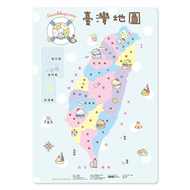 角落小夥伴台灣地圖掛圖 (新品)