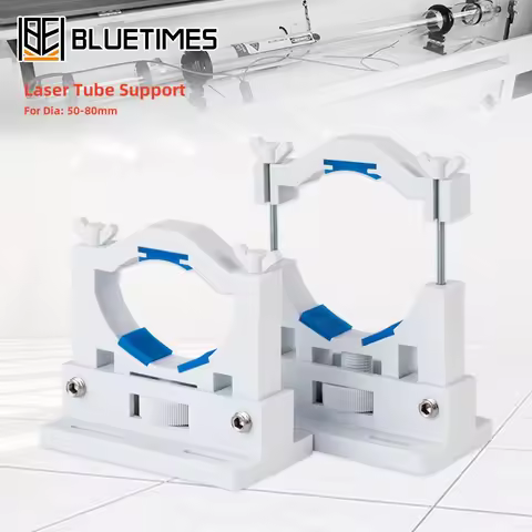 Laser Tube Holder CO2 Laser Tube Supports Dia. 50-80mm Flexible Plastic Supports Suitable for Variou