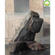 Suiseki stone / Ornamental Stone for Living room / Office / Home decoration 雅石/纯天然奇石/观赏石  (23cm x 12
