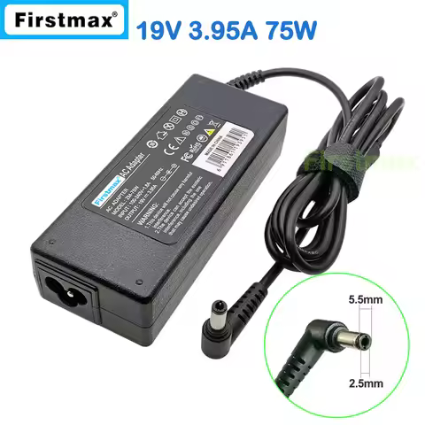 19V 3.95A 75W AC Power Adapter Supply for Toshiba Satellite U300 U305 U400 U405 U500 U50-A PA5034U-1