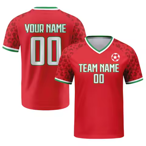 2026 Custom Iran Soccer Jersey Personalized Team Name & Number Logo, Men Women Kids Football Shirt S