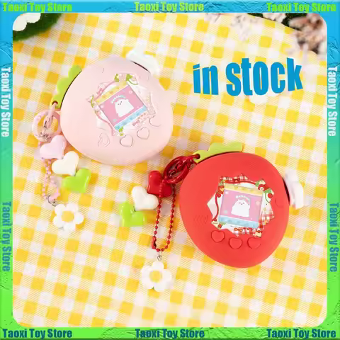 In Stock Suitable For Tamagotchi Uni Paradise Electronic Pet With Red Green Apple Cute Strawberry Si