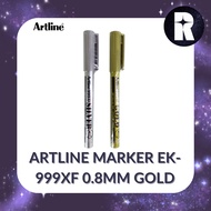 Metallic Marker EK-999XF 0.8 mm Gold/Silver ARTLINE