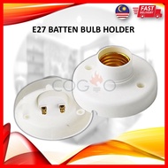 E27 Lamp Base Bulb Holder Screw Wedge Holder Batten Holder Rumah Lampu Tapak Mentol Kaki Mentol e27