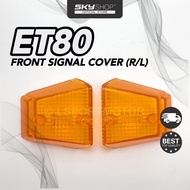 YAMAHA ET80 FRONT SIGNAL LENS (R/L) ORANGE SIGNAL COVER DEPAN ET 80 (S)