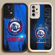 BI66 Arema FC Casing for Samsung A05S S25 Ultra A04s A35 A25 A34 5G White Black
