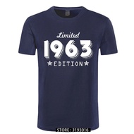 1963 Limited Edition Gold Design Men's Black T-SHIRT Cool Casual pride t shirt men Unisex New Fashio