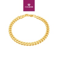 HABIB Oro Italia 916 Yellow Gold Bracelet GW39890222 (22K Gold)