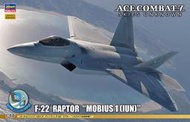 【小人物繪舘】*現貨*Hasegawa長谷川SP571 1/48 空戰奇兵7未知天際 F-22 IUN式樣 組裝模型