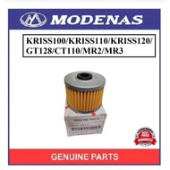 (QUALITY BAIK KAWASAKI) MODENAS KRISS OIL FILTER OEM KRISS100 KRISS 100 110 GT128 KRISS110 CT110 CT100 KRISS120 MR2 MR3