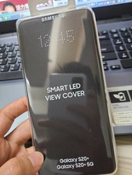 原廠皮套 三星 SAMSUNG Galaxy S20+ 5G LED 皮革翻頁式皮套/手機殼/保護殼/側掀皮套