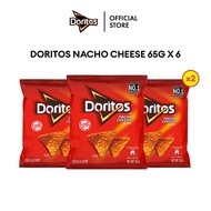 [Bundle of 6] Doritos Tortilla Chips Nacho Cheese/ Smokin BBQ 65g