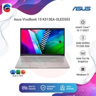 ASUS Laptop Vivobook Ultra 15 OLED K513EA OLED553 Intel Core i5 1135G7 8GB 512GB