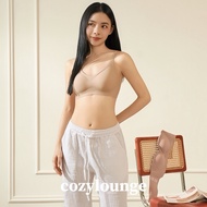 [cozylounge] Cloud Air Bra | Airy Breathable Materials｜Spaghetti Thin Straps | 1cm Semi Fixed Bra Pa