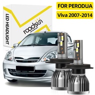 [Perodua] Viva 2007-2014 Car LED Headlight Bulb Hi/Lo Beam Headlamp 6000K White 12000LM Super Bright