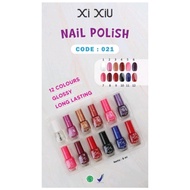 PASAR ASEMKA13 - KUTEK HALAL / CAT KUKU MUSLIMAH / Marimar Nail Polish 12 COLORS SHADES