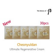 The history of whoo cheoyuldan ultimate regenerating cream 1ml*30pcs