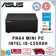 ASUS Barebone PN64 i5-12500H Mini PC RAM M.2 NVMe SSD Windows 11 Intel NUC Bundle