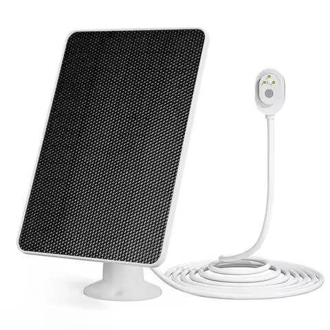 1/2Pcs 12W Solar Panel Charger For Arlo Ultra/Ultra 2/Pro 3/Pro 4 Floodlight Security Camera With Br