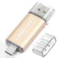 USB C Flash Drive 64GB Memory Stick for USB C Smartphones, Samsung Galaxy S10,S8, S8 Plus, LG G6, Go