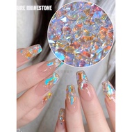 Internet celebrity manicure aurora bow jewelry Symphony 网红美甲极光蝴蝶结饰品幻彩透明ins爆款立体钻饰日式指甲装饰钻