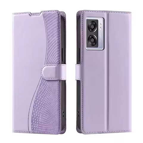 For OPPO A77 5G / A77S 4G / A77 4G / K10 5G phone case voltage polka dot flip cover leather case