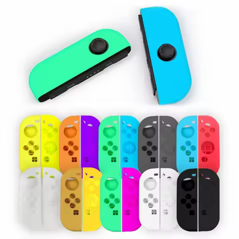 For Nintendo switch joy Con multicolor soft silicone case