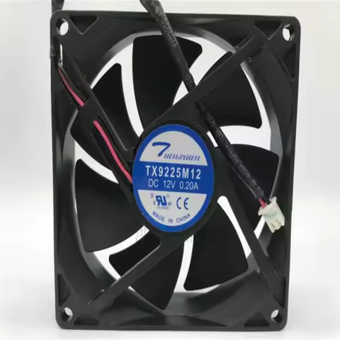 TX9225M12 12V 0.20A 9CM 9025 2-wire power cooling fan