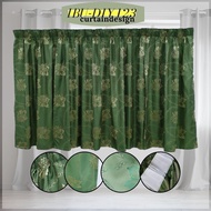 P23 Ready Made CurtainSiap Jahit Langsir,Langsir NAKO Moden, Tingkap Sekolah, Rumah Kampung Curtain Window Cheap&amp;Save