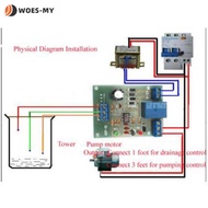 Water Level Controller Pump Sensor 9V 12V Automatic for Water Tower Applications