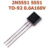 2N5551 5551 TO-92 0.6A/160V