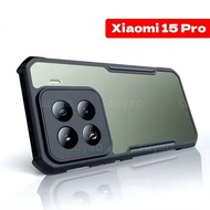 Xiaomi15/Xiaomi 15Pro Shockproof Case Color Edge Back Clear Xiaomi 15/Xiaomi 15 Pro Model
