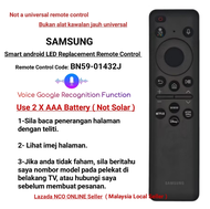 Samsung BN59-01432J Smart android Led TV Replacement Remote Control With Voice Google Recognition Fu