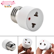 ELO11 Bulb Base ABS EU Plug E27 Bulb Lamp Socket Adapter