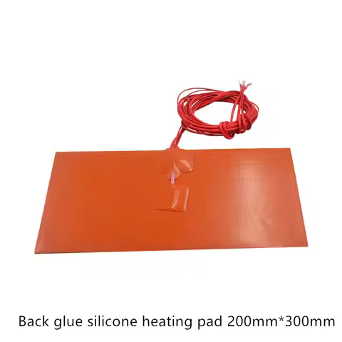 LINK CNC Silicone heating pad heater 200mmx300mm for 3d printer heat bed