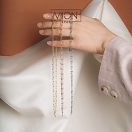 Vion S925 Necklace 10218 925 Silver Necklace Chain, gold plated Silver necklace chain