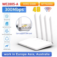 ZBT WE2805-A 300Mbps 4G Wifi LTE Modem with SIM Slot Wireless Router NL668-EU