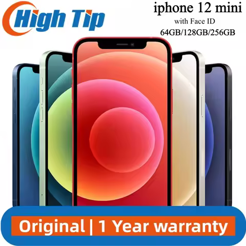 Unlocked Apple iPhone 12 mini 64GB/128GB/256GB ROM Smartphone A14 Bionic chip 4G LTE 5.4 Screen 12MP