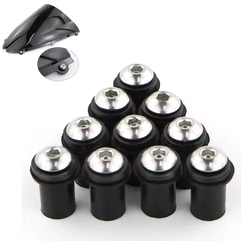 Windscreen Windshield Bolts Screw Fit For Yamaha FJR 1300 TDM 900 TRACER 900 FJ-09 FZ1 FZS1000 Fazer