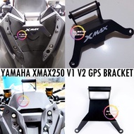 PNP YAMAHA XMAX250 XMAX300 V1 V2 GPS / PHONE HOLDER XMAX 250 RACK SMARTPHONE HANDPHONE BRACKET VISOR WINDSHIELD CERMIN