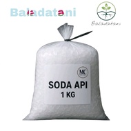Soda Api 1kg / Caustic Soda 1kg / NaOh 1kg / Soda Api Murah