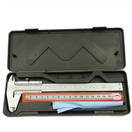 TEMU 0.02mm/0.001"" Steel Vernier Caliper 0-6inch/0-150mm Manual Caliper Durable Slide Caliper Measu