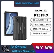 Oukitel RT3 PRO 5150mAh Battery 4GB+128GB 8"HD Display 13.9mm Ultra-Slim Profile IP68 &IP69K & MIL-S